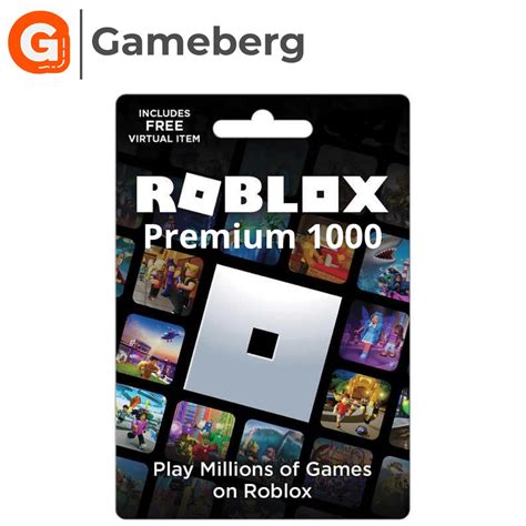 roblox gift card