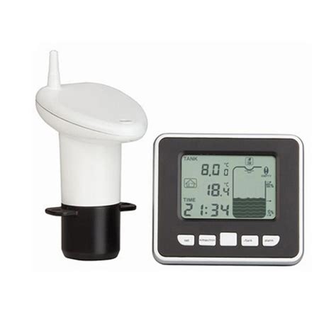 ultrasonic water tank liquid level sensor meter monitor digital lcd display clock alexnldcom