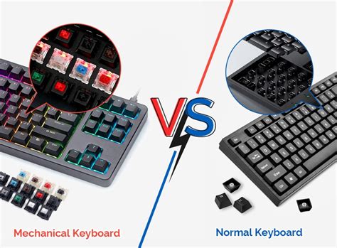 difference  mechanical keyboard  normal keyboard
