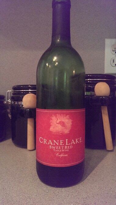 crane lake sweet red table wine incredible wine alcoholic drinks wine bottle alcohol