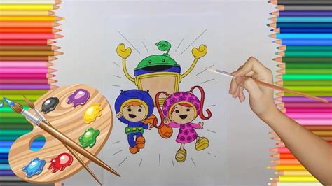 team umizoomi full coloring book team umizoomi  coloring pages
