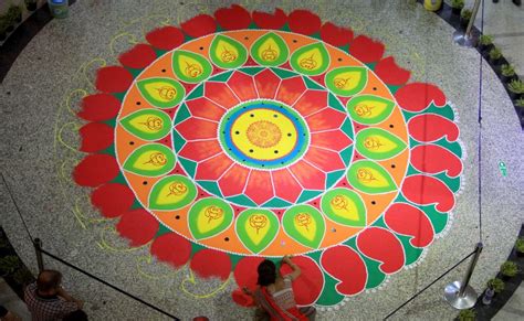 what is diwali rangoli popular patterns and designs metro news