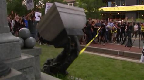 Sheriff To Seek Charges Against Protesters Who Toppled Confederate