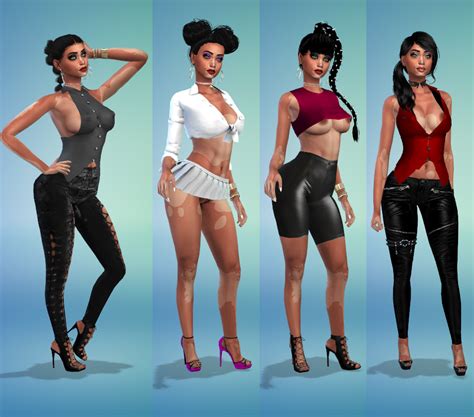 Slutty Sexy Clothes Page 12 Downloads The Sims 4