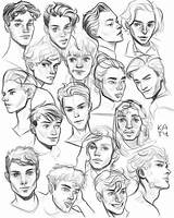 Reference Drawing References Poses Sketch Hair Drawings Character Boy Book Male Face Pose Draw Dessin Cartoon Comic Guy Cute Portrait sketch template