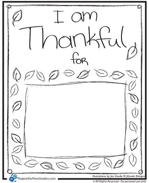 thankful coloring page preschool fall pinterest thankful