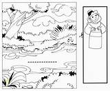 Naaman Servant Elisha Healed Leper Leprosy Divyajanani Clipart Azcoloring sketch template