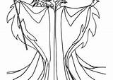 Maleficent Coloring4free sketch template