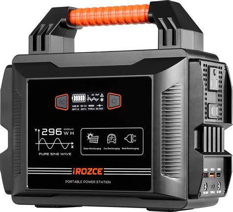 irozce  portable power station deals coupons reviews