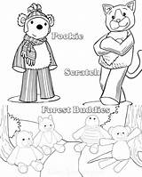Coloring Buddy Pages Scentsy Color Adorable Getcolorings Kids Sheet Printable Choose Board Dini Sheets sketch template