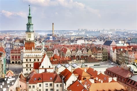 aerial view   poznan  town poland lexmotion blog