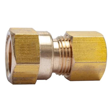 Ltwfitting 5 16 In O D Comp X 1 4 In Fip Brass Compression Adapter