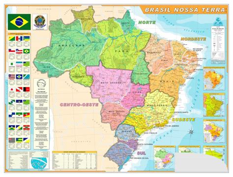 brasil nossa terra bia mapas editora