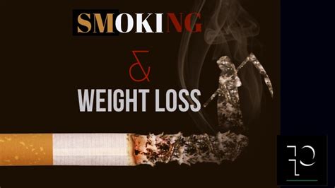 Smoking And Weight Loss Smoke Effect Quit Smoking Parafit