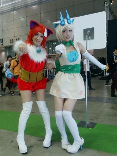 Komasan And Jibanyan Cosplay Best Cosplay