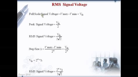 quantization part  signal  noise ratio snr youtube