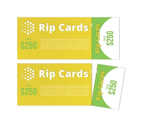 custom rip card tear  cards  bannerbuzz