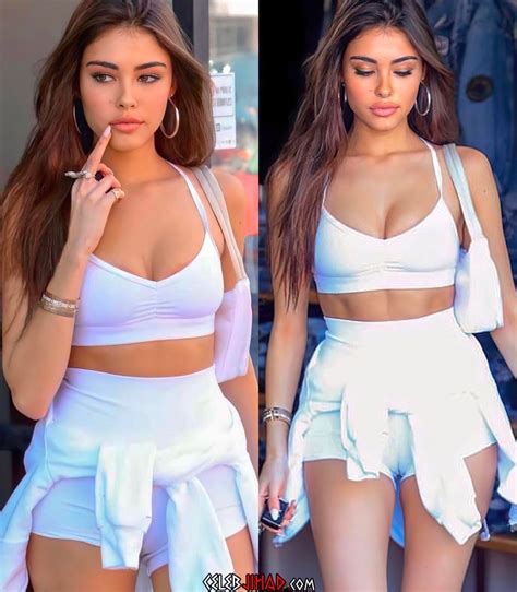 Madison Beer Nude Tit Slip And Camel Toe Candids
