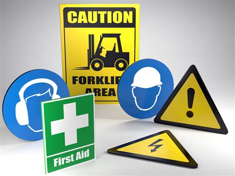 caution signs     ensure safety   workplace