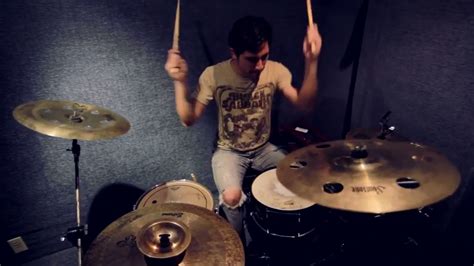 crushed parkway drive drum cover youtube