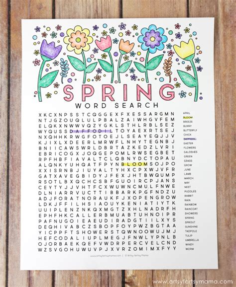 spring word search printable difficult printable world holiday