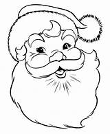 Coloring Christmas Santa Merry Claus Joyful Happy sketch template