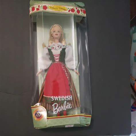 swedish barbie dolls of the world collector edit doll mattel 24672