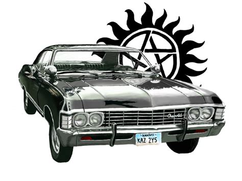 Supernatural Impala By Allthingslauralike On Deviantart