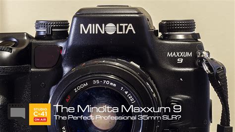 minolta maxxum   perfect professional mm slr studio