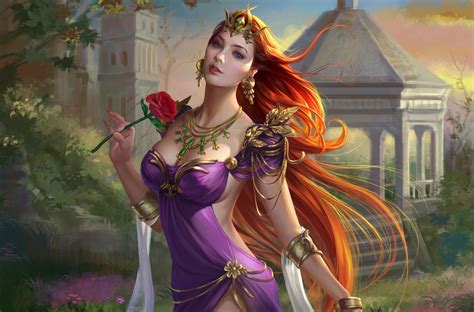 Fantasy Girl Wallpaper Fantasy Art Women Artwork Long Hair People