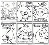 Angry Birds Coloring Space Pages Bird Colouring Sheets Printable Color Painting sketch template