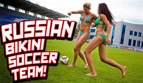 Fantasy Sports Pics Russian Bikini Soccer Really