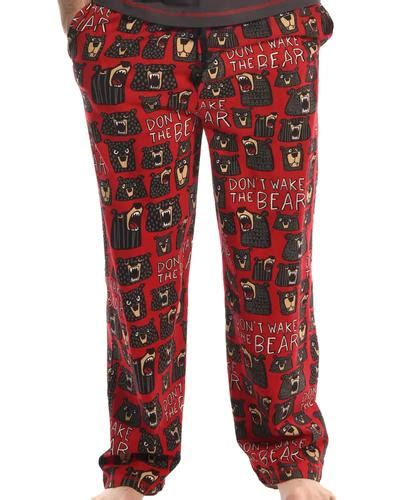 kenco outfitters lazy one men s don t wake the bear pajama pants