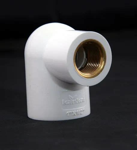 90 degree upvc and brass upvc brass elbow for upvc fittings at rs 45