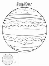 Jupiter Coloring Planet Pages Printable Categories sketch template