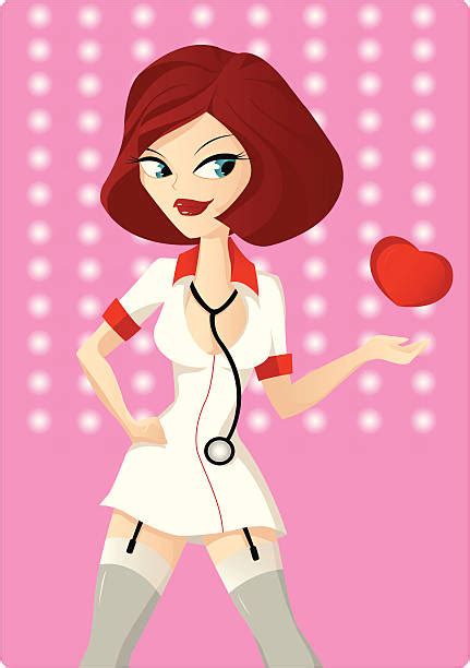 best cartoon of sexy nurse illustrations royalty free vector graphics