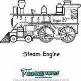 Steam Choo sketch template