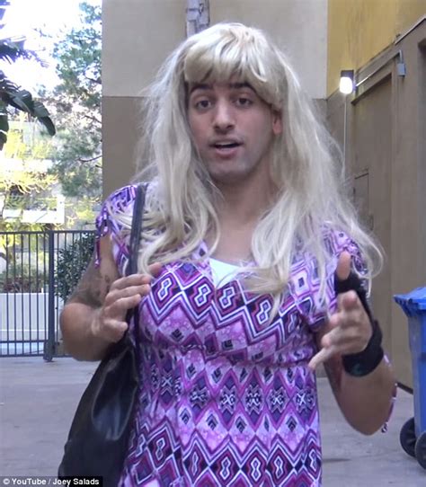 Youtube Joey Salad S Slammed For Posing As A Transgender