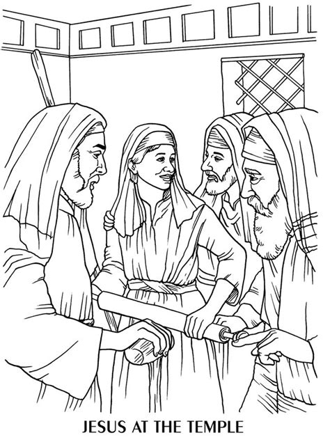 jesus teaching   temple jesus   temple coloring pages