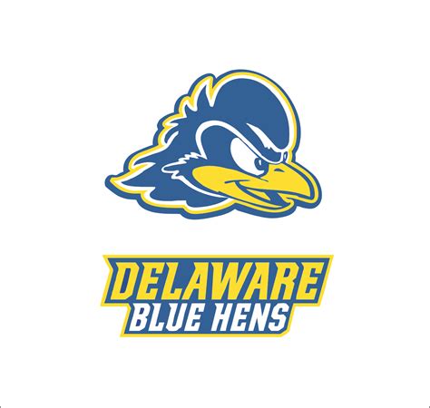 delaware blue hens logo svgprinted