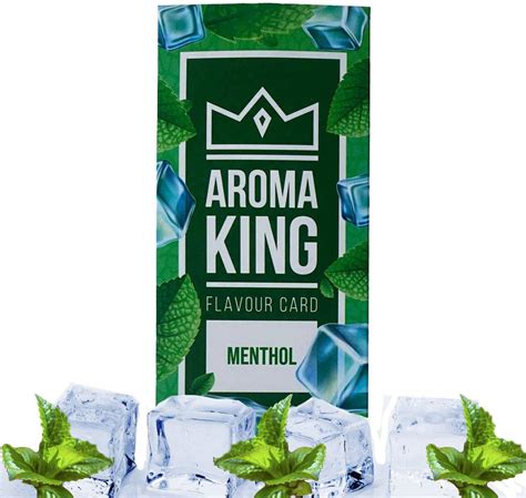 buy aroma king  aroma cards  menthol flavour aromatic cards