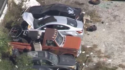 Chop Shop In Tampa Shut Down After 85 Vehicles Were Found On Property
