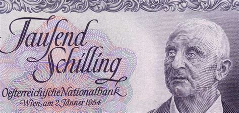 schilling  banknoten geldscheine papiergeld notgeld aus