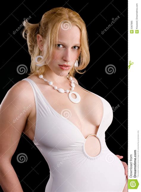 Blonde In Pin Up Pose Stock Image Image Of Clean People