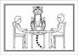 Tiger Came Tea Colouring Who Sheets Sparklebox Activities Coloring Resources Eyfs Party sketch template