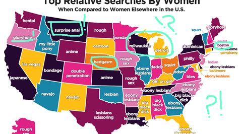 what kind of porn do women like a statewide map