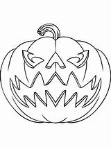 Halloween Pumpkin Drawing Lantern Jack Coloring Pages Scary Printable Evil Draw Getdrawings Gaddynippercrayons sketch template