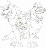 Cerberus Coloring Ina Larger sketch template