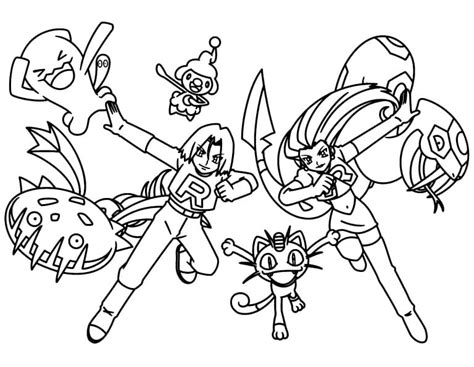 team rocket coloring page  getcolorings   printable  xxx