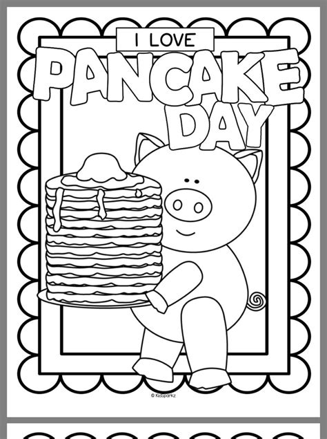 printable pancake day colouring pages printable world holiday